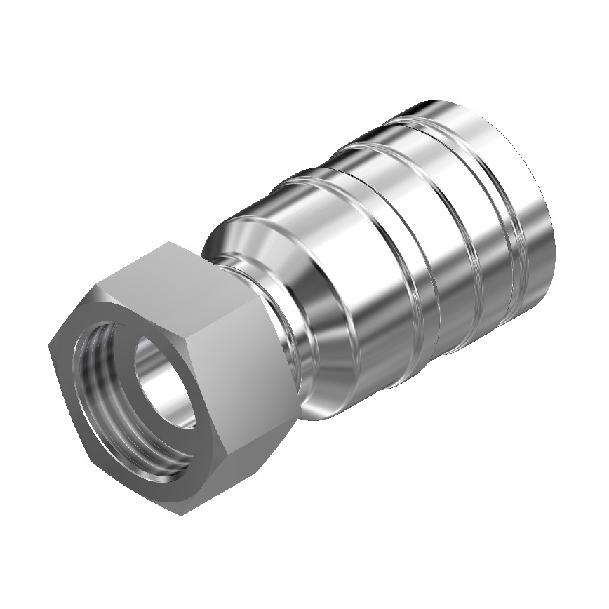 NPS Pipe Fitting - DM 20 Series - A/DM20020 ORFS Female Swivel