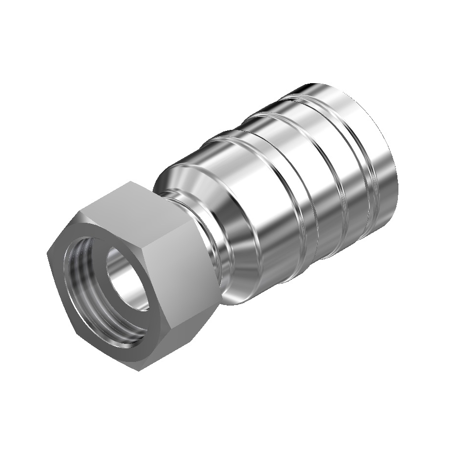 DM60 Series OD Tube - DM60020 ORFS female swivel