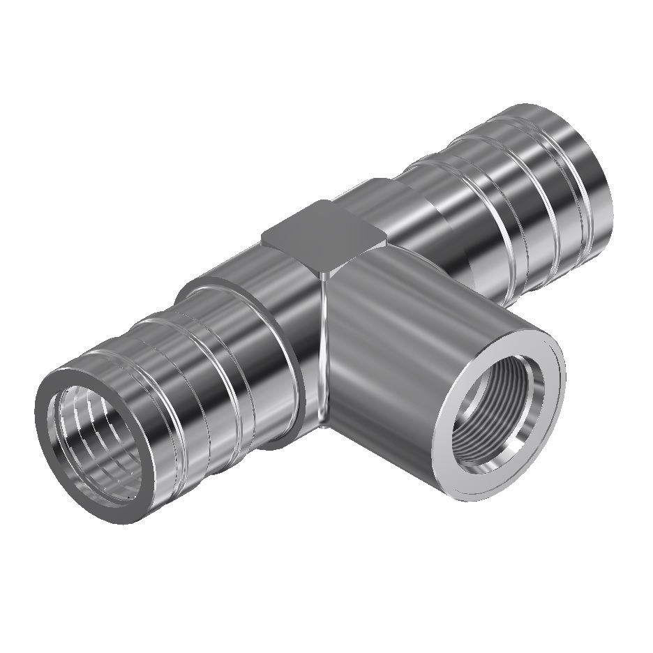 NPS Pipe Fitting - DM 20 Series - DM20171 SAE Female Branch Tee