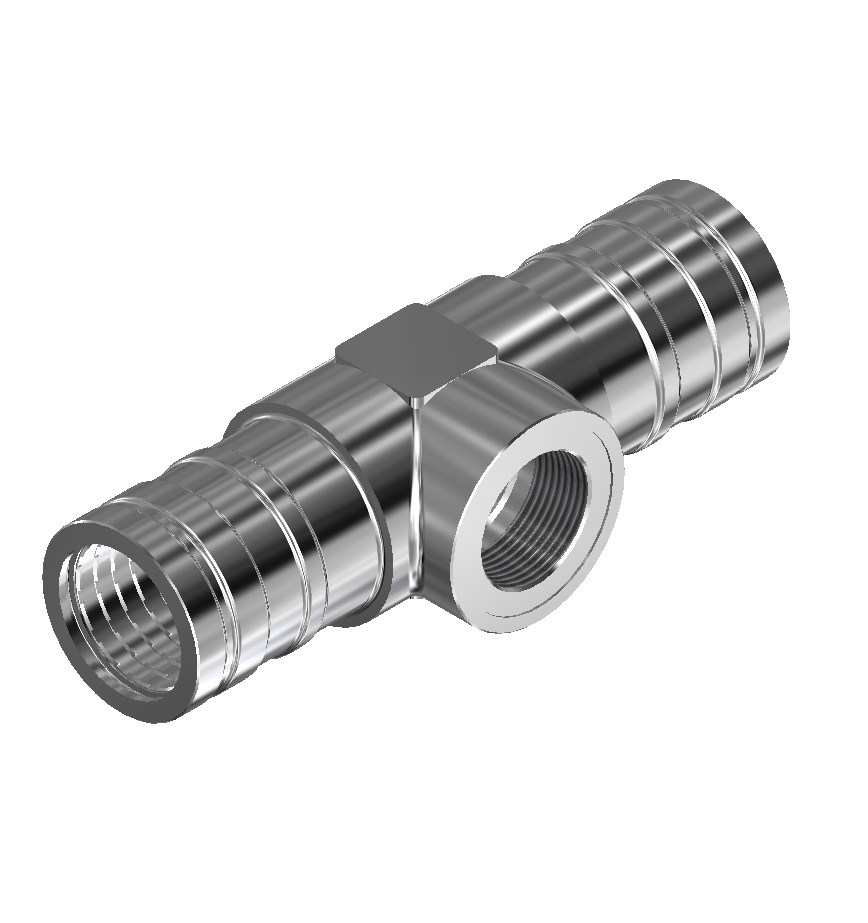 NPS Pipe Fitting - DM 20 Series - DM20172 Female Branch Tee