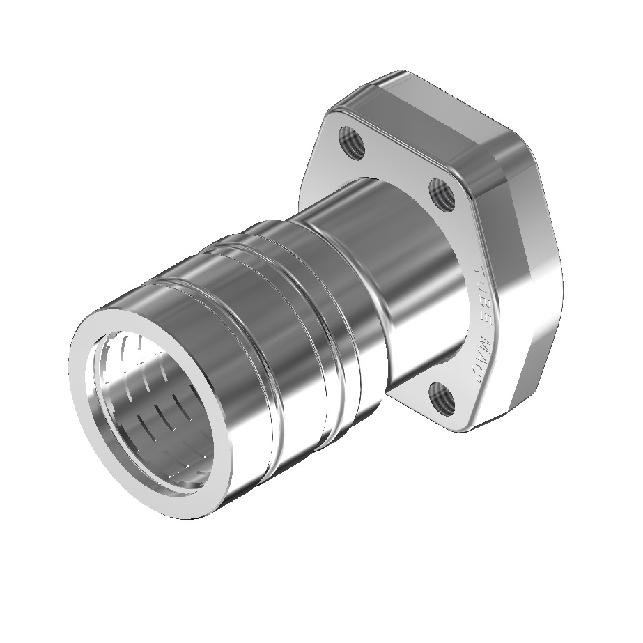 DM60 Series OD Tube - DM60095 SAE code 61 tapped flange