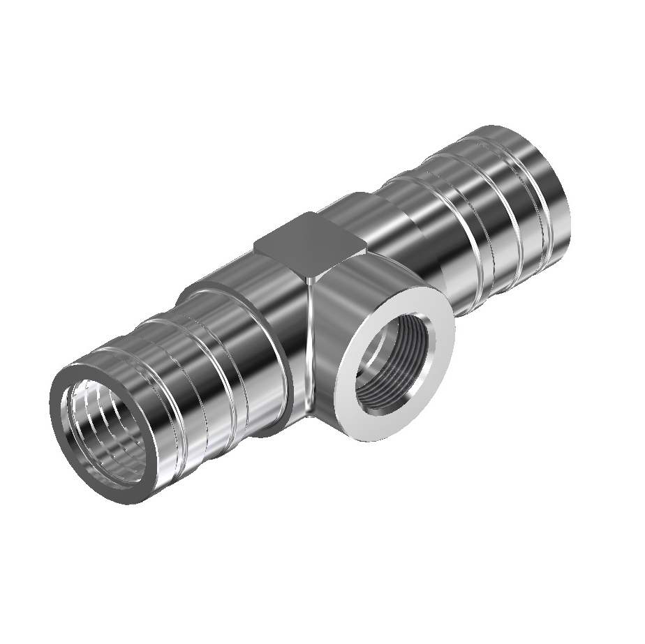 DM60 Series OD Tube - DM60173 NPT female branch tee