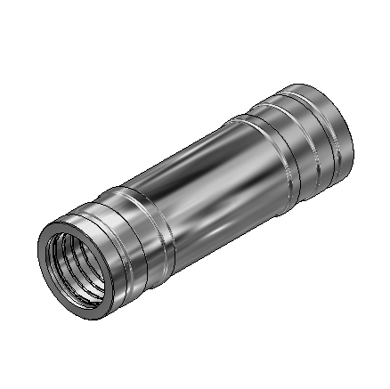 DM60 Series OD Tube - DM60301 extra long coupling