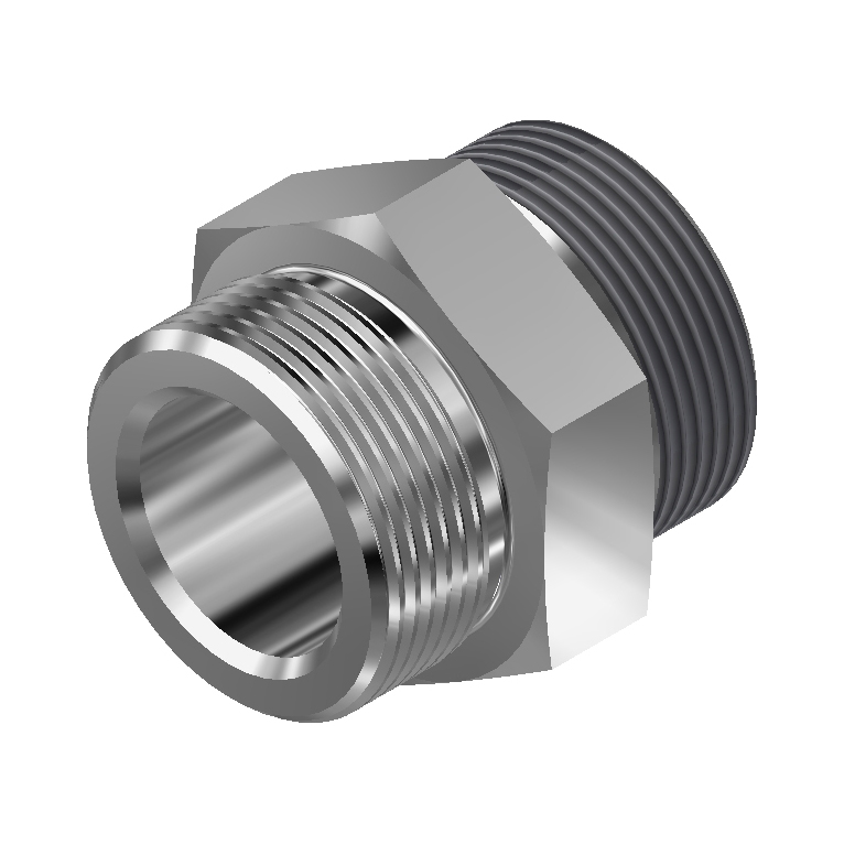 DM Series Tube Adapter - DM60157 SAE Male To SAE
Male Adapter