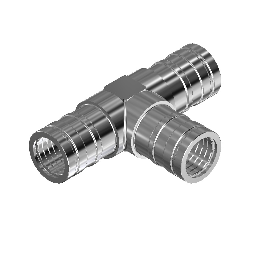 DM 80 Series Metric Tube - DM80004 Tee