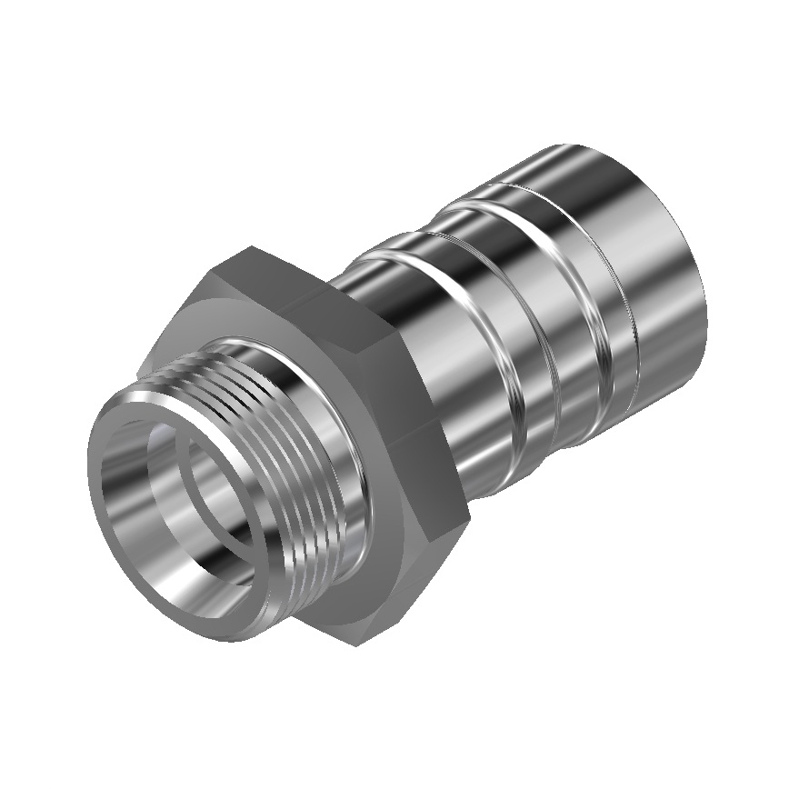 DM 80 Series Metric Tube - DM80066 DIN 24 degree male