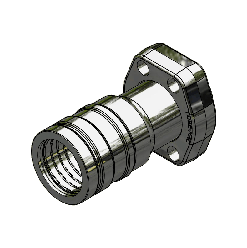 DM 80 Series Metric Tube - DM80091 ISO 6162-1 flange