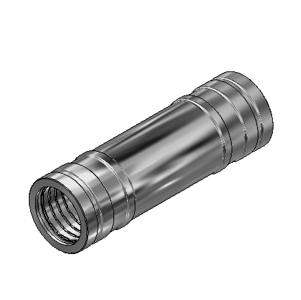 DM 80 Series Metric Tube - DM80301 extra long coupling