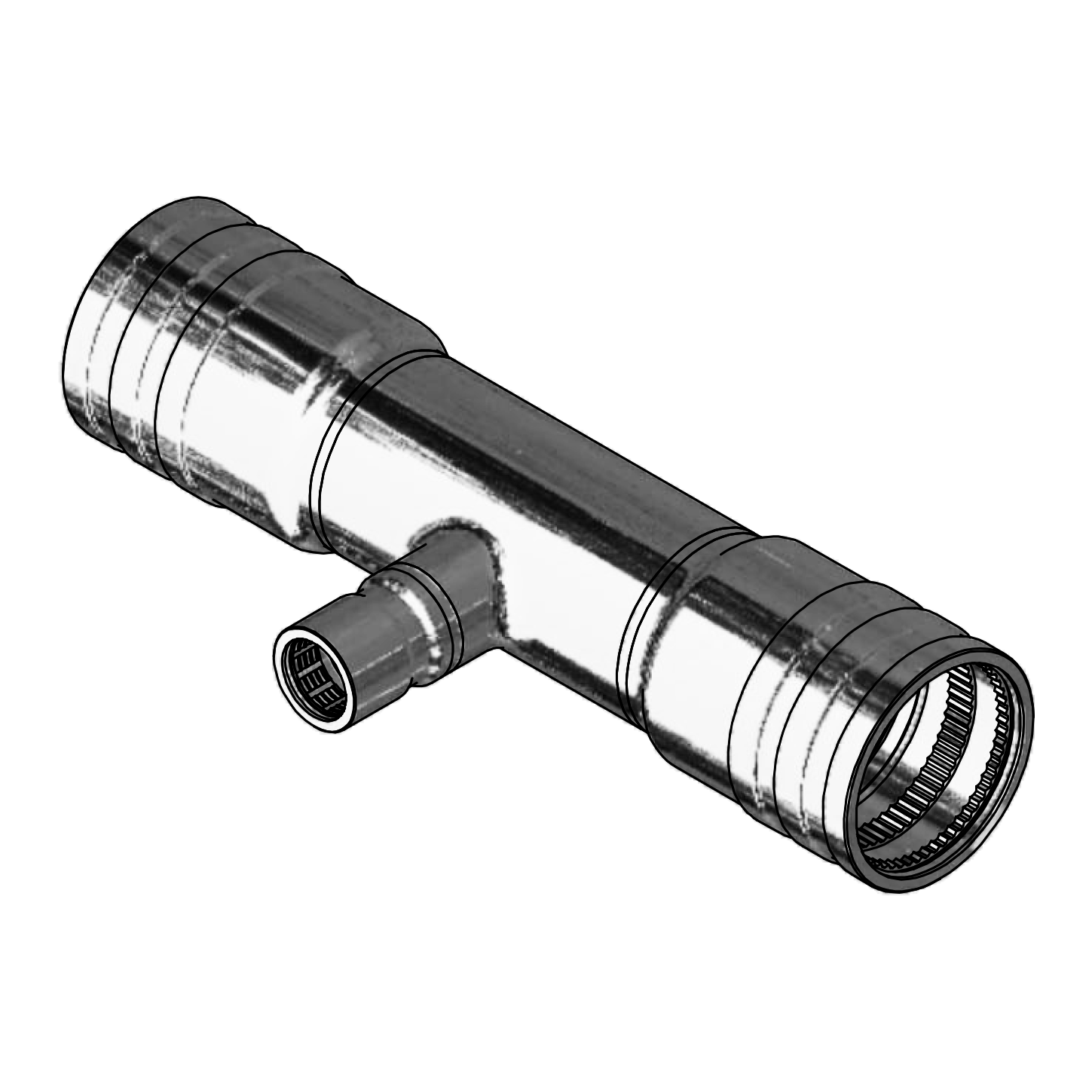 NPS Low Pressure - DP40N104 low pressure reducing tee